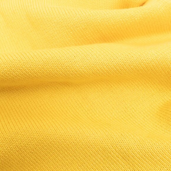 Vintage Iceberg Cat Sweater Yellow Knit Jumper Italy Cartoon Graphic Rave Party - Picture 11 of 12